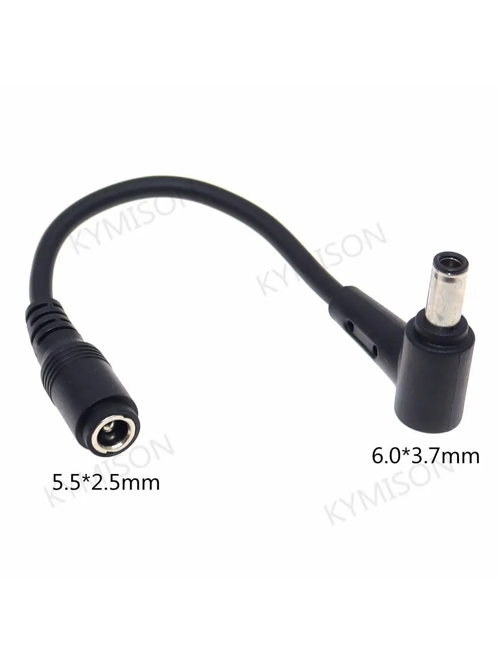 Adaptateur pour ordinateur portable, câble de chargement 5.5x2.5mm femelle à 6.0x3.7mm mâle, cordon d'alimentation pour Asus GL703GS GX501GI GX501VI GM501GS