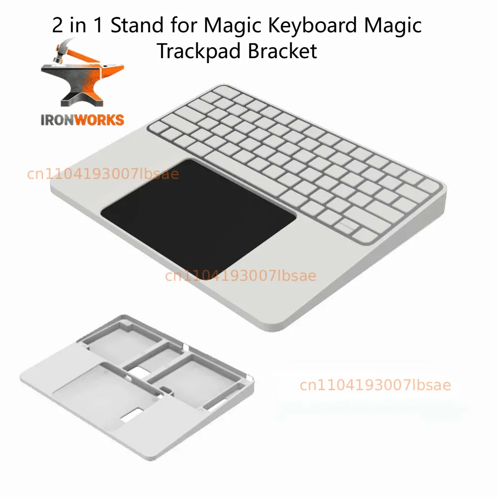 Wrist Rest For iMac Magic Trackpad 2/3  Keyboard Base Touch ID  2 in 1 Stand for Magic Keyboard Magic Trackpad Bracket