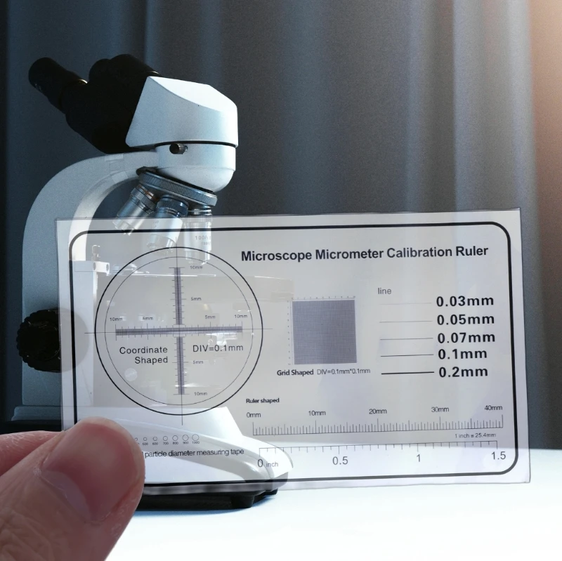 Magnification Adjuster Microscope Focusing Tool Microscope Calibration Achieve Accurate for Various Microscopes