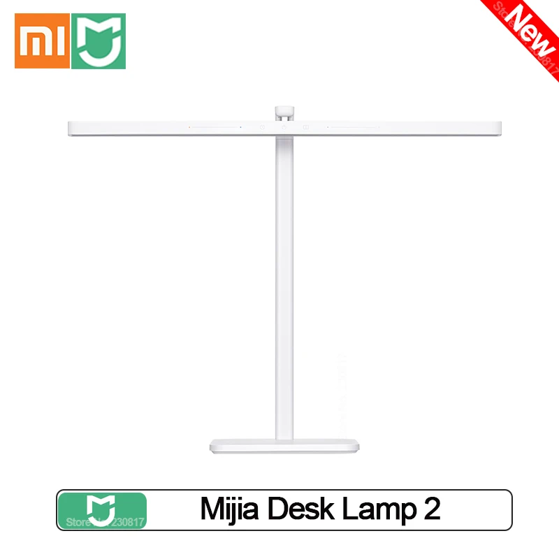 New Xiaomi Mijia Desk Lamp 2 Table Light 60cm Long Lamp Holder Bedroom Reading Lamp Xiaomi HyperOS Connect Adjustable Light Mode