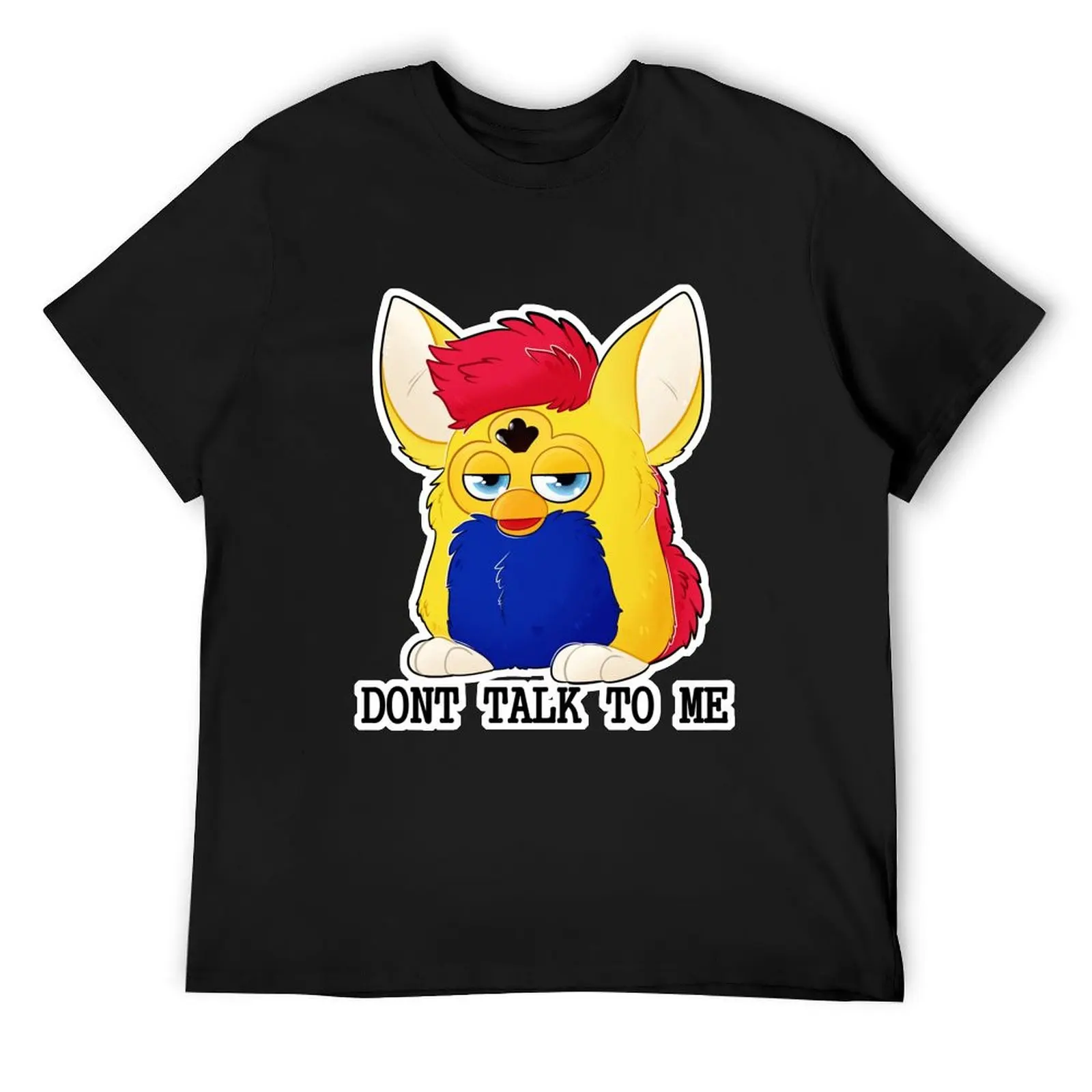 

Rude Little Furby T-Shirt oversizeds korean fashion funny meme t-shirts aesthetic clothes vintage t shirt men