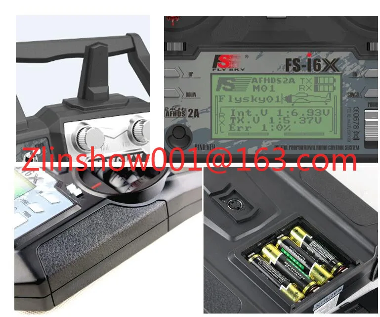 10CH 2.4GHz AFHDS Toy Part 2A RC Transmitter With X6B/iA6B/A8S/iA10B/iA6 Receiver for RC FPV Racing Drone Airplane