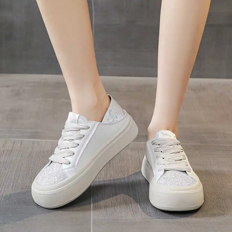 

Женские кроссовки Playform Tied для тренировок, спортивная обувь на шнуровке, как у знаменитостей, дропшиппинг