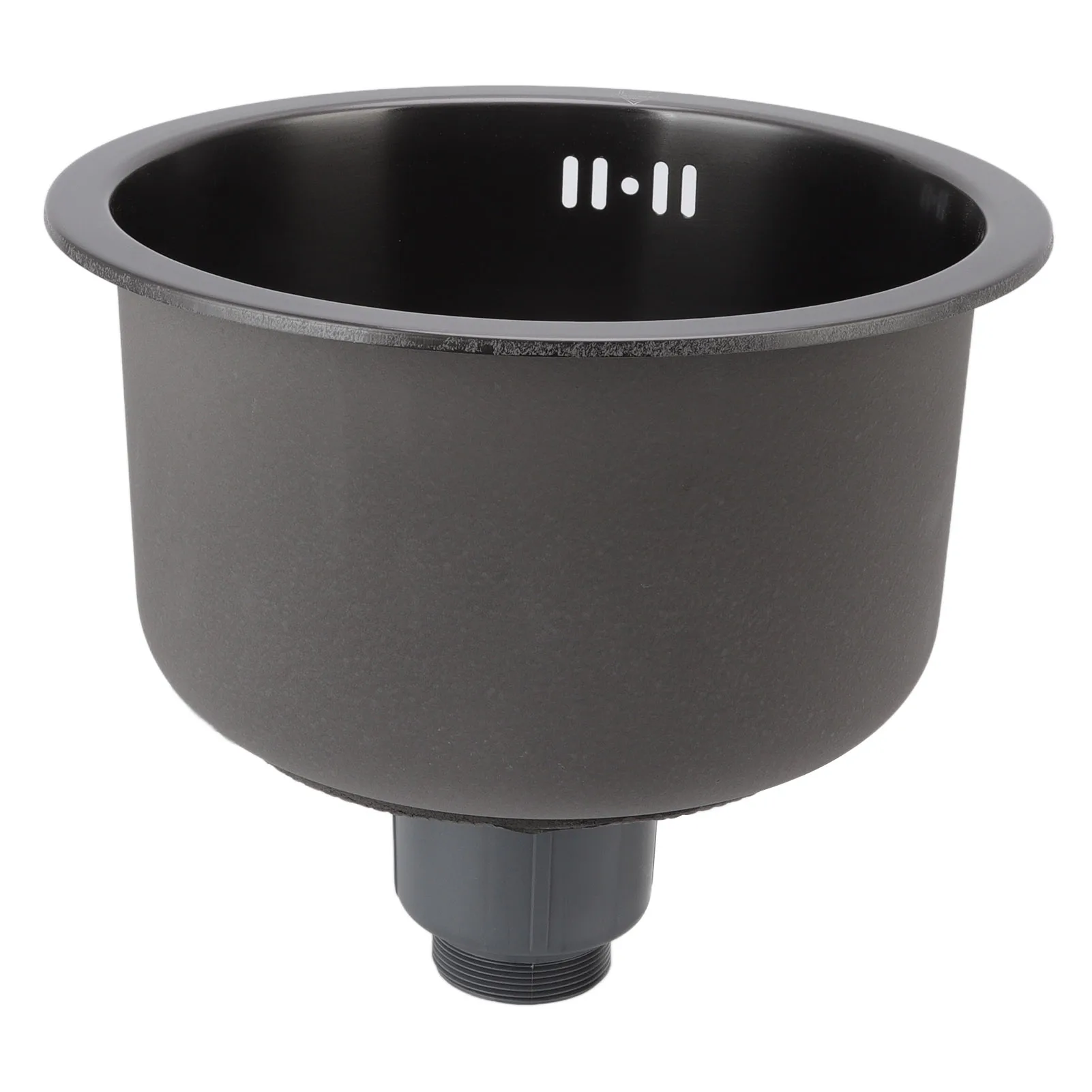 Mini Round Kitchen Sink Bar Stainless Steel Basin Single Bowl with Drain Accessories for Home Undermount Round Bar Sink