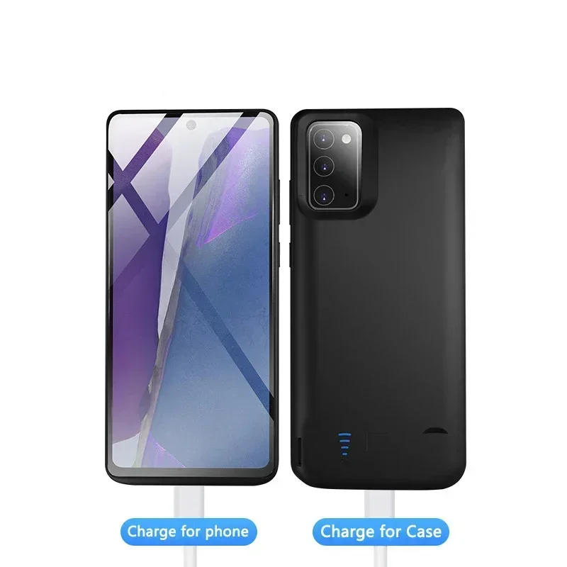 Nuova custodia per caricabatteria da 10000 mAh per Samsung Note 10 Pro Samsung Galaxy Note 20 Ultra Note 20 Custodia per caricabatterie USB Power Bank