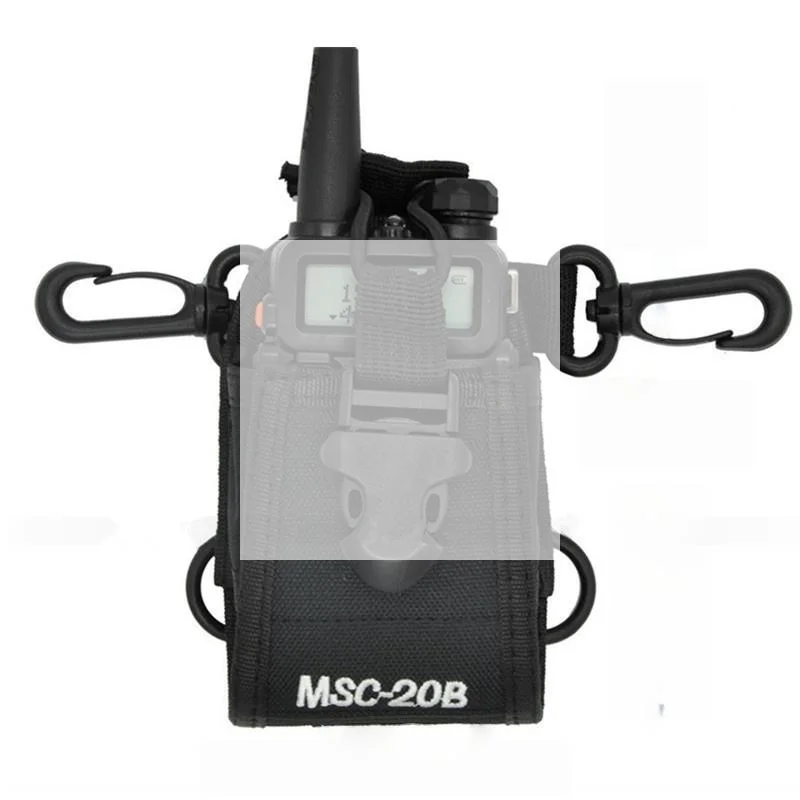 

Универсальный нейлоновый чехол для рации (1 комплект) MSC-20B, кобура для двухдиапазонных радиостанций P328, UV-5R, 888S, UV-82, Cignus UV-85, COD