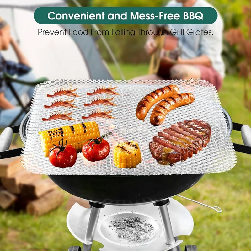 Grill Topper, Grill BBQ Disposable Grill Toppers, 10 Pack Grill Topper For Outdoor Grill Disposable Grilling Liners Durable