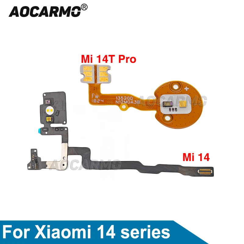 

Запасные части для гибкого кабеля датчика света Aocarmo Flash Light Sensor для Xiaomi 14T Pro 14 13 Lite 13T