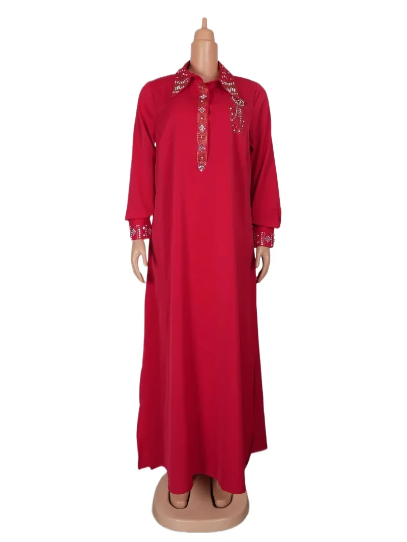 

Women's African Dashiki Maxi Dress Ankara Abaya Wedding Long Gown Fashionable Clothing Vetement Femme New Style from Africa