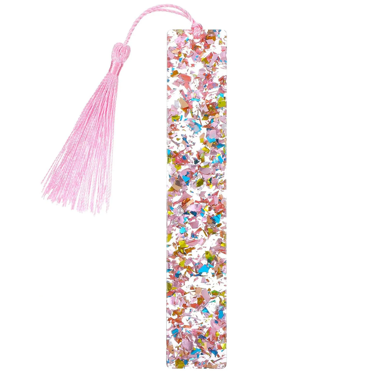 Tassels Bookmark Convenient Shimmering Bookmark Acrylic Bookmark Shimmering For School Libraries Book Reading