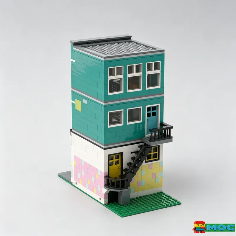1160 Parts Milky Way Modular Building MOC Building Blocks Model Customize Creative DIY Assembly Educational Toy Birthday Gifts