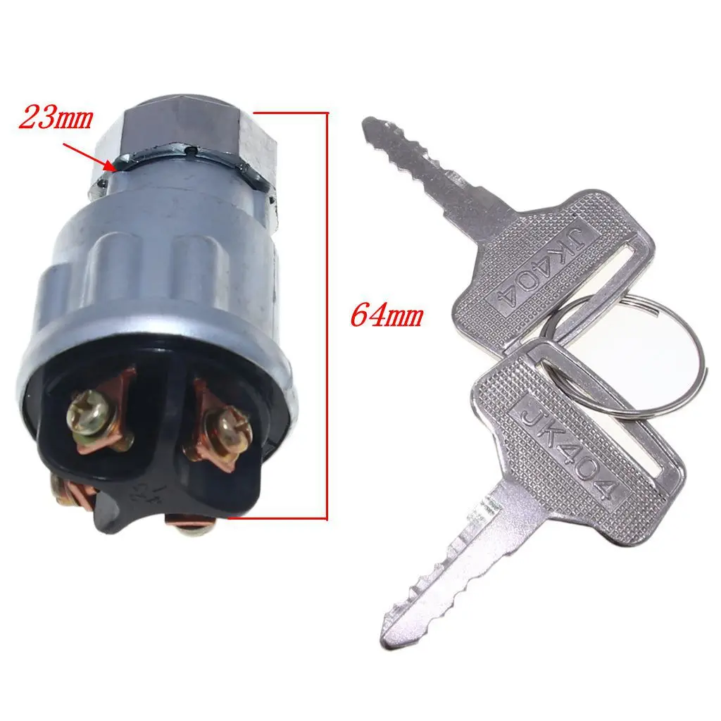 USERX Universal Motorcycle ignition key electric door lock power switch For 404 JK141 Agricultural electric scooter accessories