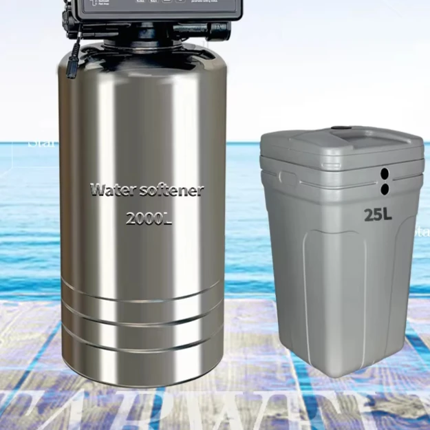 

STARWELL RSJ2000L Электрический умягчитель воды из нержавеющей стали 304, производительность 2 т/ч, для бытового и коммерческого использования, центральная система умягчения воды