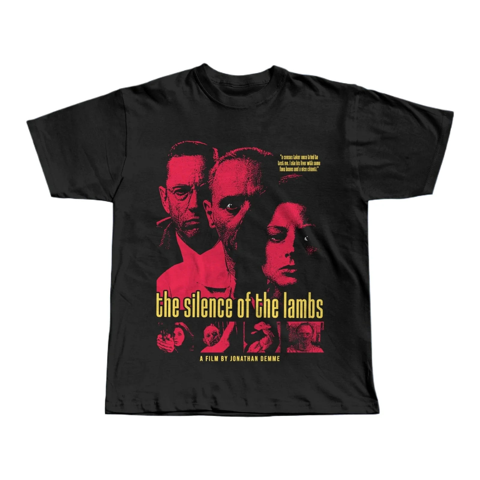 The Silence of the Lambs Movie T-Shirt Men Women Thriller Graphic Cotton Short Sleeve Streetwear Tee