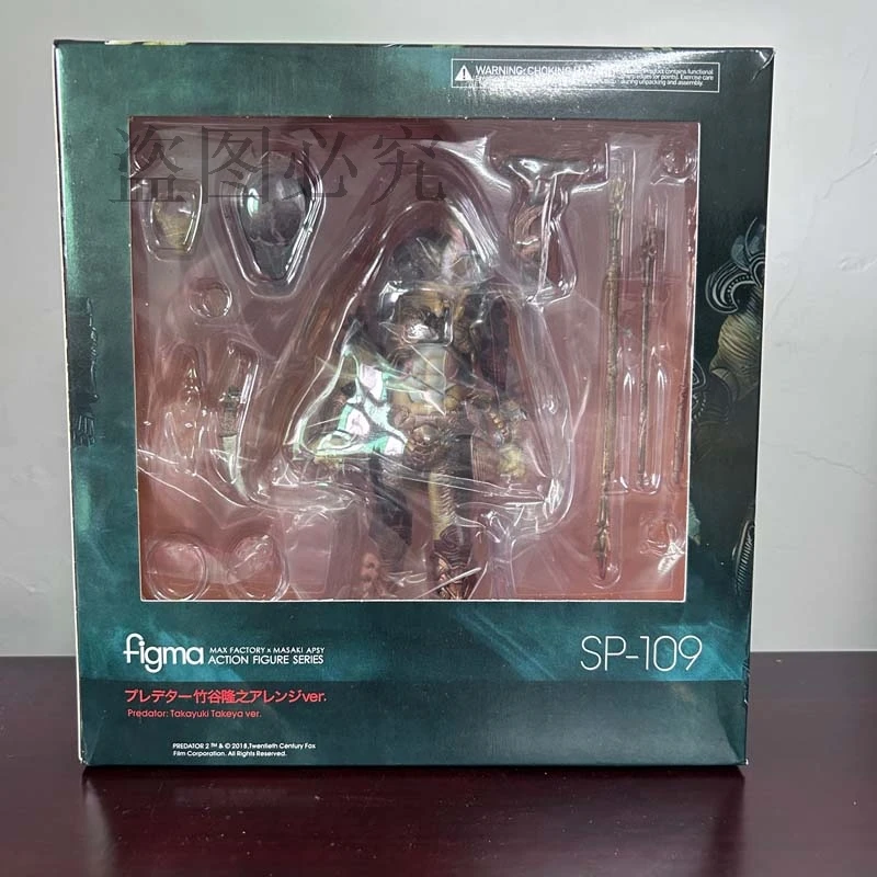 Figma Alien SP-108 SP-109 Predator 2 Takayuki Takeya Ver. Action Figure PVC Collectible Model Toys Joint Movable Horror Doll