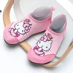 Sanrio Toddler Shoes for Boys and Girls Beach Shoes Disney Children's Soft Bottom Home Shoes Kids Comfy Floor Shoes