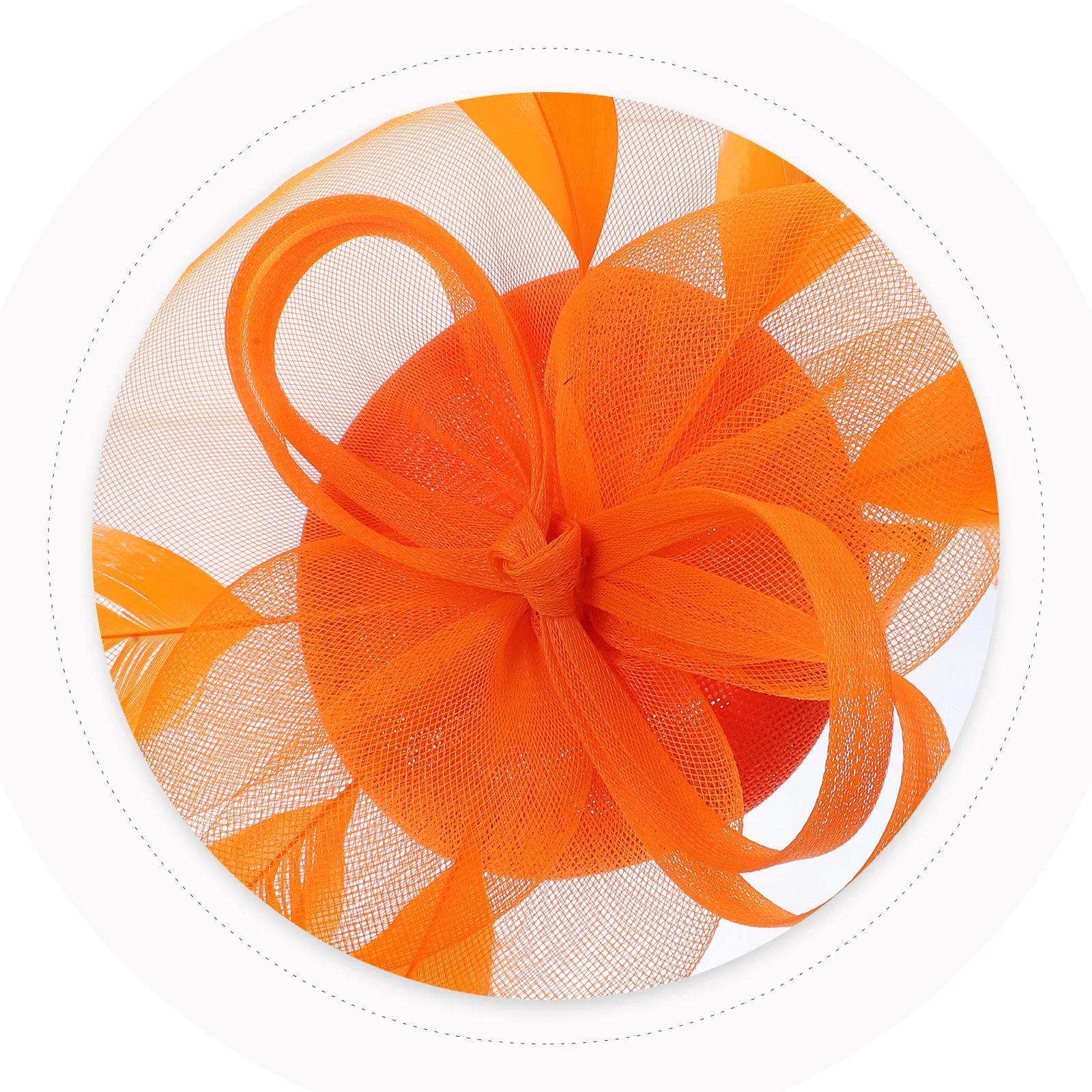 

Mesh Hair Accessories Bridal Fascinator for Women Headpiece Fashion Headwear Bride Hairband Headdress Miss Banquet