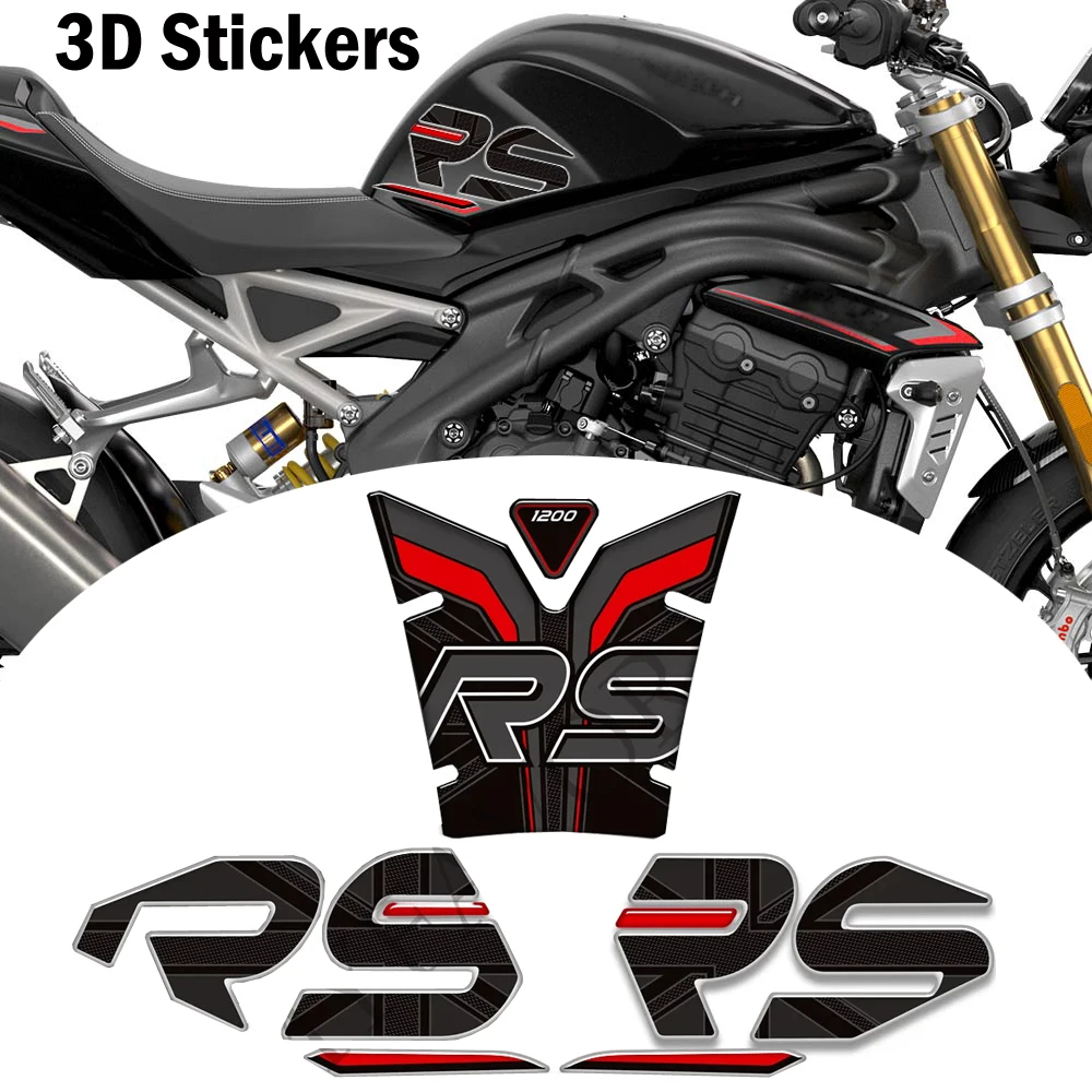 For Triumph Speed Triple 1200rs 1200 RS Motorcycle Stickers Decals Protector Gas Fuel Oil Kit Knee Tank Pad Grips