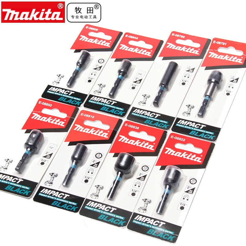 Imagem -04 - Makita Impacto Preto Screwdriving Broca Drive Bit Conjunto Driving Conjunto Ferramenta Elétrica Driver Drill Acessórios & Power Tool Parts