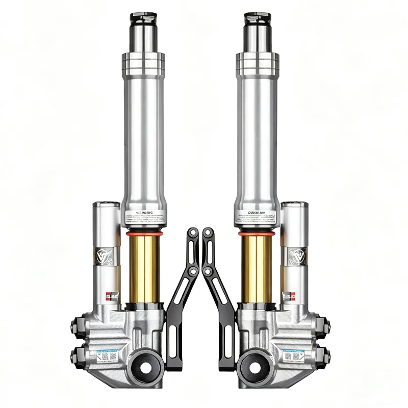 GS6MAX Inverted Front Shock Absorber Has 33 Core Mounting Holes with a Distance of 425/445mm, Suitable for Pedal Motorcycles
