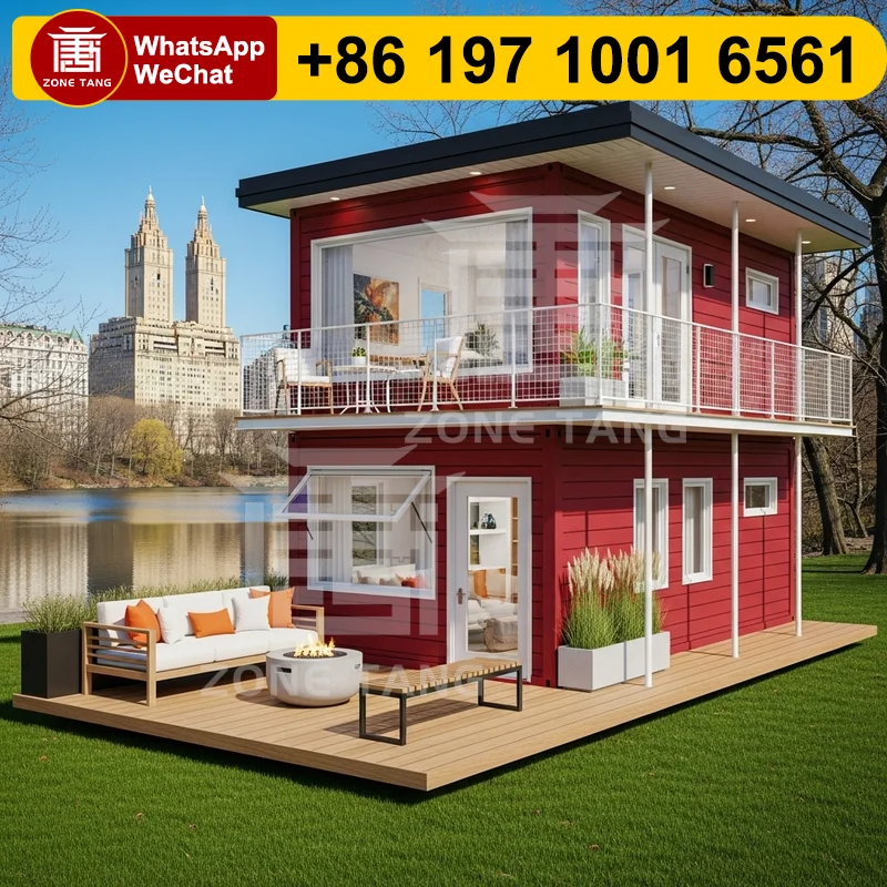 

Readymade Homes Prebuilt Homes Beautiful Container Houses Flat Pack Home Manufacturer Durability Mobile Home Compact Multi Layer