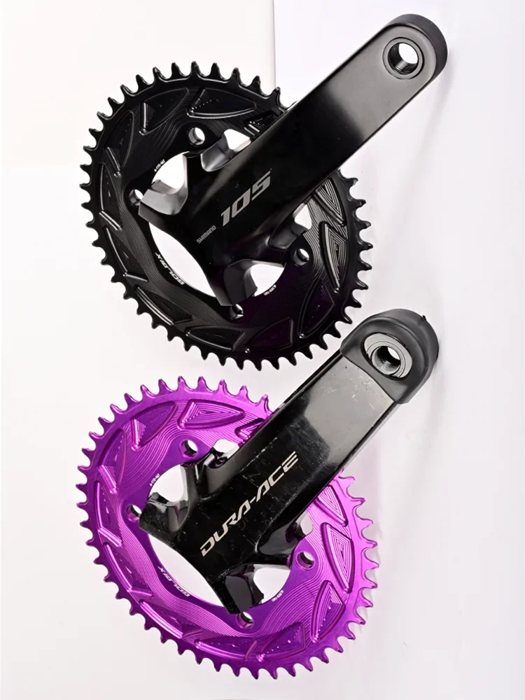 AliExpress GOLDIX 110BCD Bicycle Chainring 3mm Offset AERO 110BCD 4-Bolt Sprocket for SHIMANO R7000 R7100 R8100 R9200 110BCD