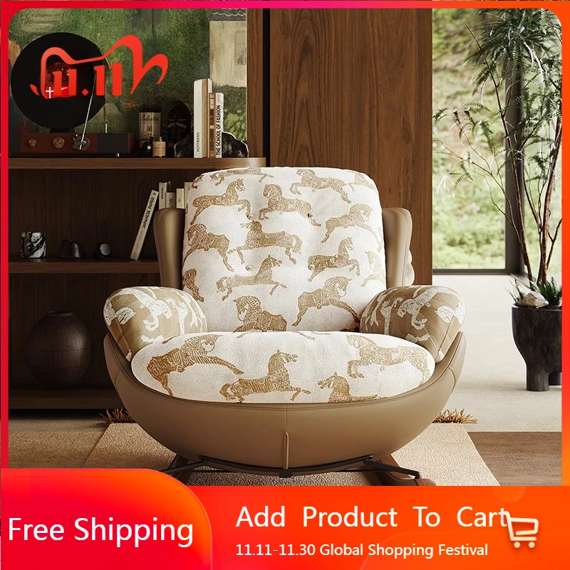 

Стулья-качалки для гостиной, мобильные, роскошные, для спальни, современные стулья для чтения, дизайнерская мебель для отдыха и игр, мебель в китайском стиле