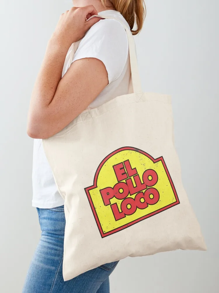 

El Pollo Loco 90s Throwback Essential Tote Bag eco bag folding Fabric bag Gift Canvas for women