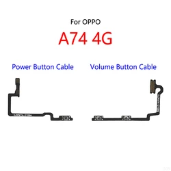 Power Button Switch Volume Mute Button On / Off Flex Cable For OPPO A74 4G
