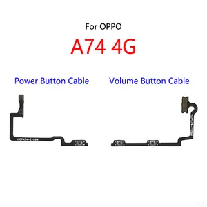 Bilashmart Power Button Switch Volume Mute Button On / Off Flex Cable OPPO A74 4G