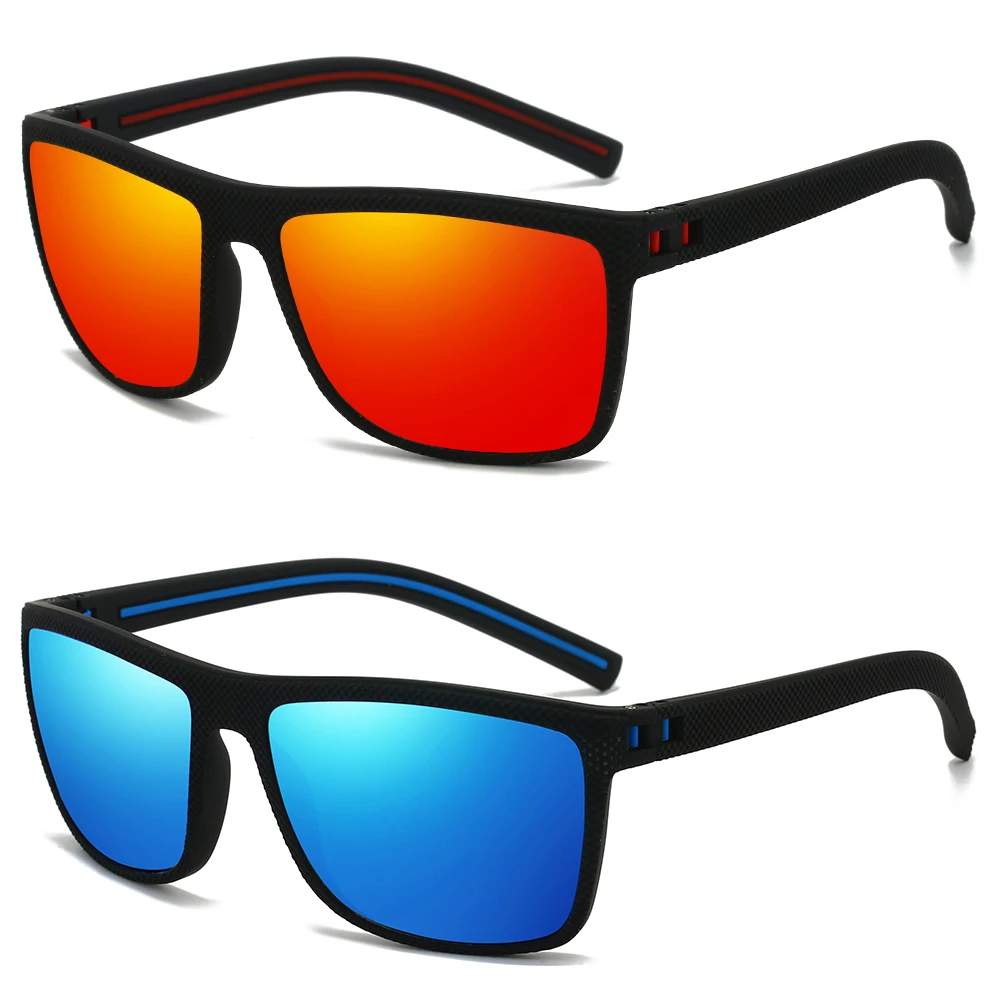 1/2PCS Zonnebril Heren Gepolariseerde Dames UV400 Zonnebril Visbril Outdoor Sportbrillen