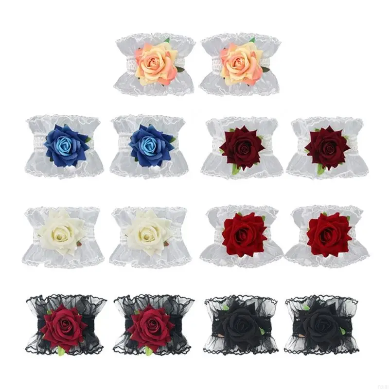 

Модные сетчатые рукава, прозрачное кружевное украшение, идеально подходящее для путешествий, тренировок днем ​​и ночью Y08E