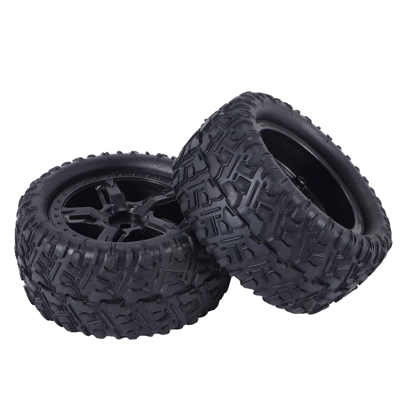 4Pcs Rubber Tires Tyre Wheel P6973 For Remo Hobby Smax 1621 1625 1631 1635 1651 1655 1/16 RC Car Upgrade Parts