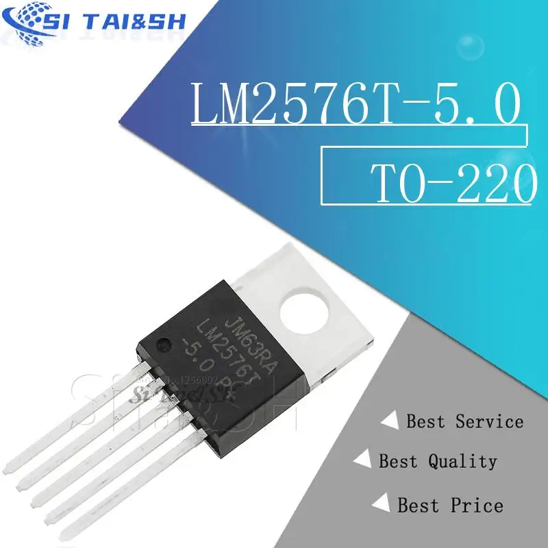 10PCS LM2576T-5.0 TO220 LM2576-5.0 TO-220 LM2576T-5 LM2576T-5V new and original IC