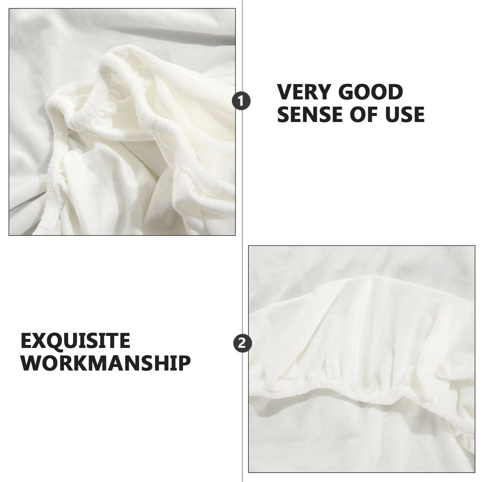 

Foot Bath Massage Bed Cover Elastic Table White Fitted Hole Beauty Salon Sheet Spa Bedspread Durable Soft Fits Rounded