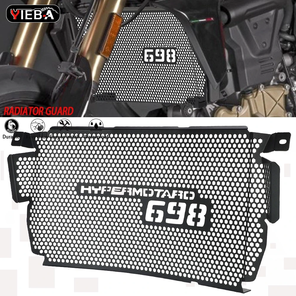 

FOR Ducati Hypermotard 698 Mono RVE 2024 2025 2026 698 Accessories Radiator Grille Guard Protective Cover Protector Motorcycle