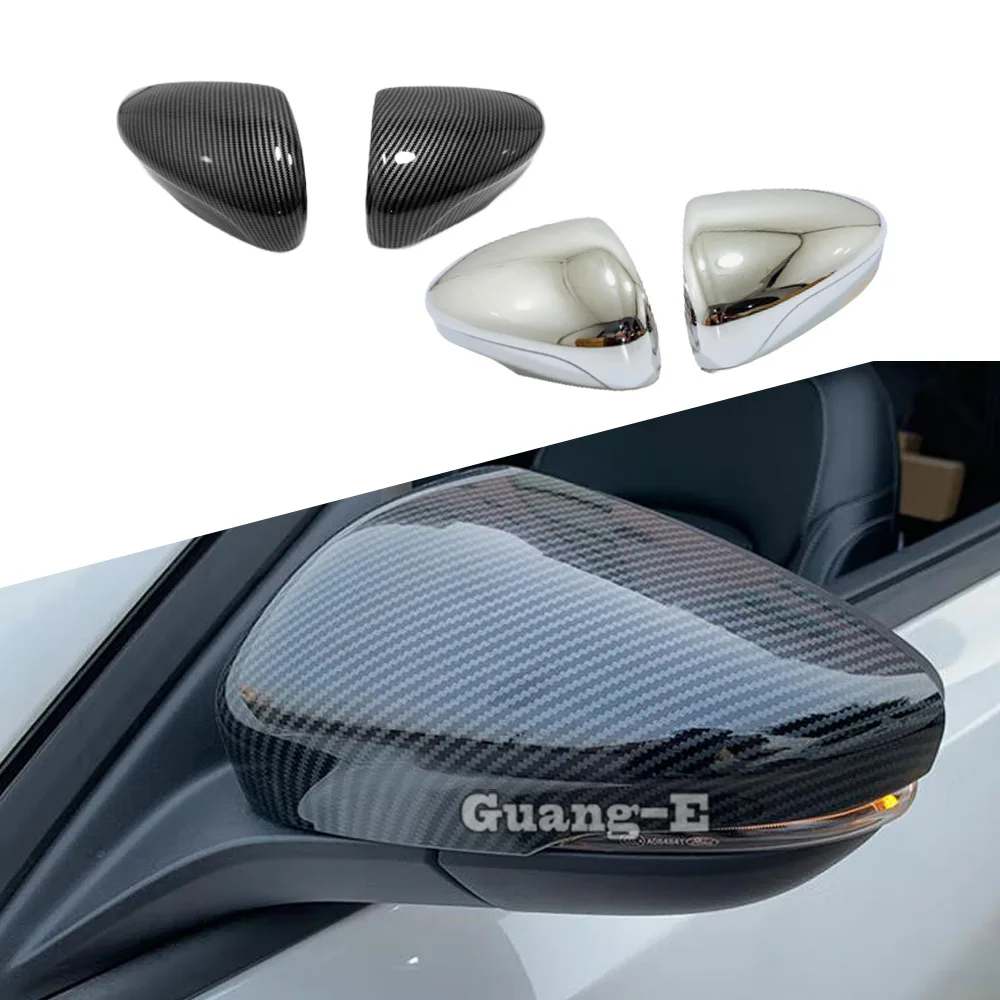 

For Ford Focus 2019 2020 2021 2022 ABS Plastic Car Side Rearview Mirror Cover Eyebrow Decoration Auto Exterior Accessories