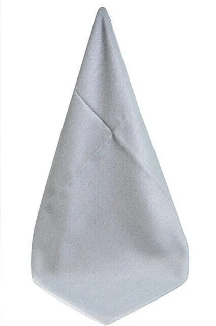 

IQRAH Cotton Board Plain Patterned Gray Color Drape-Mevlid Gift