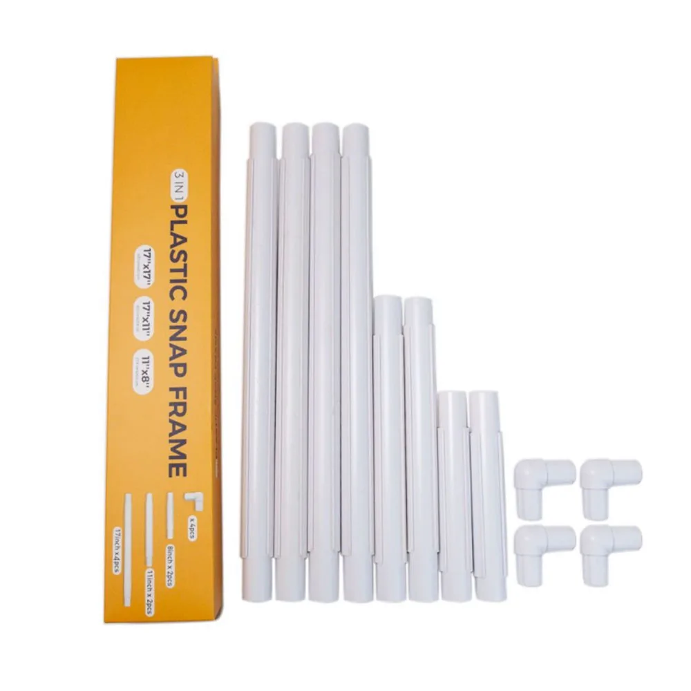 

3 в 1, универсальная квадратная вышивка с рамкой, 17x17 дюймов, 17x11 дюймов, 11x8 дюймов