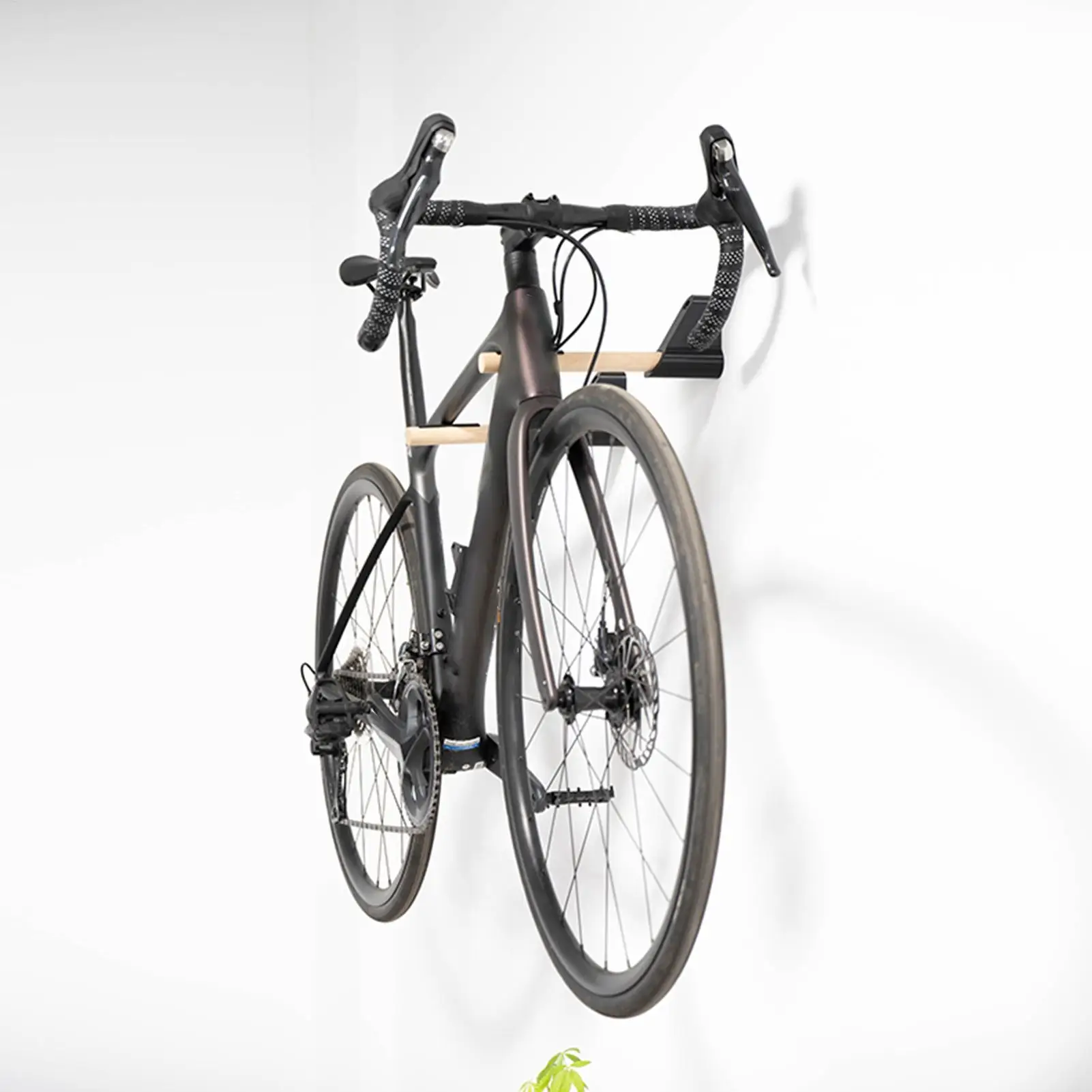 Wall Mount Bike Rack, Space Saving Bicycle Organizer Hanger for Garage Shed Home Apartment, Heavy Duty Road Bike Storage
