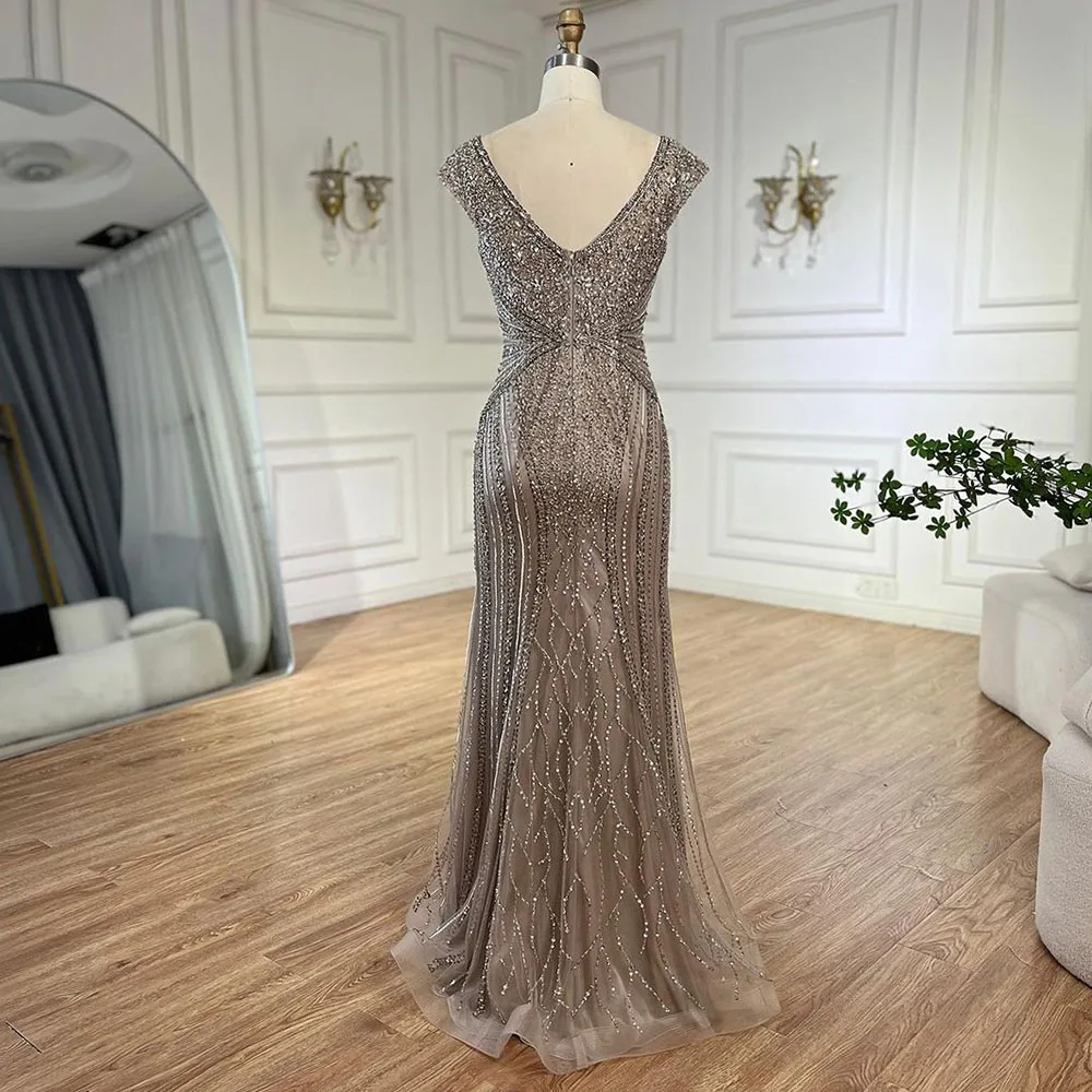 where can i buy evening dresses in dubai Final Sale Elegant Lemon Yellow Evening Dress with Cape Sleeves SF076