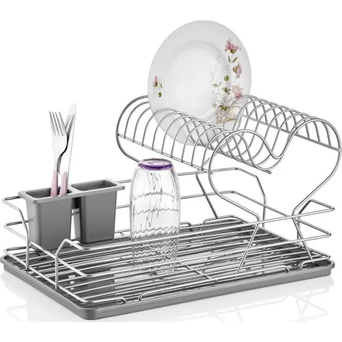 Lalezar LZR-561 Gray Heart Efe Dish Rack