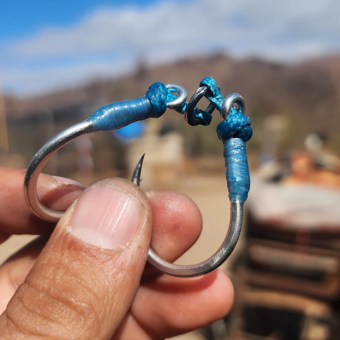 9KM 15 Buah Kait Jigging Kait Bantuan Pancing Tugas Berat Air Asin Kait Besar