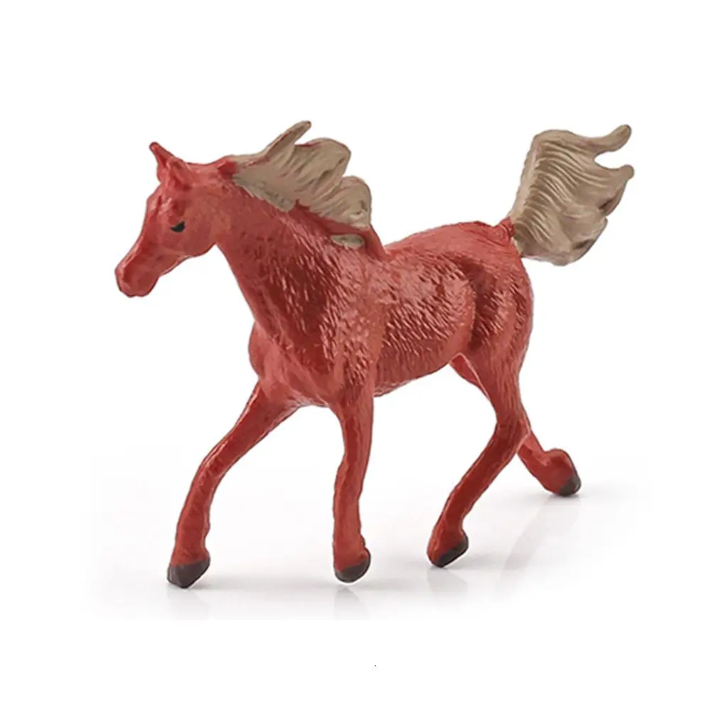 

Animal Mini Pony Simulated Horse Model Figures Cake Topper