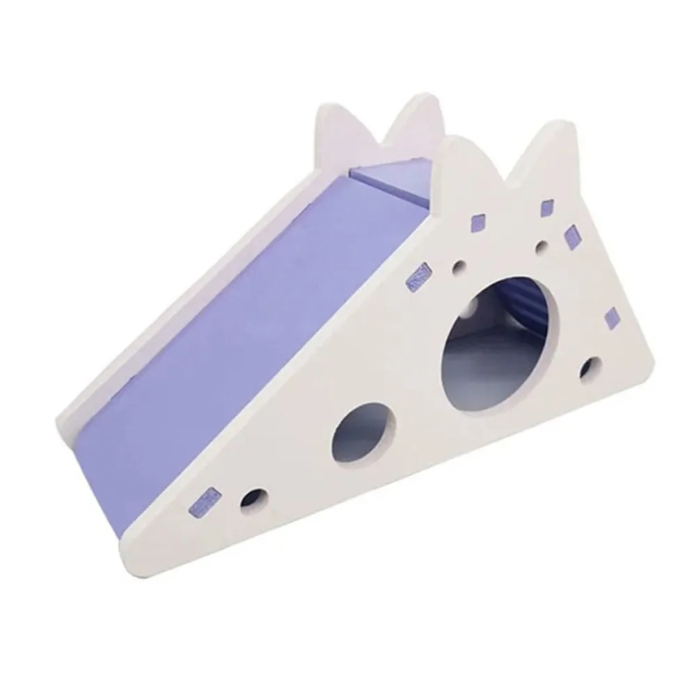 New PVC Hamster Slide DIY With Ladder And Slide Hamster House Assembled Hamster Accessories For Small Pets