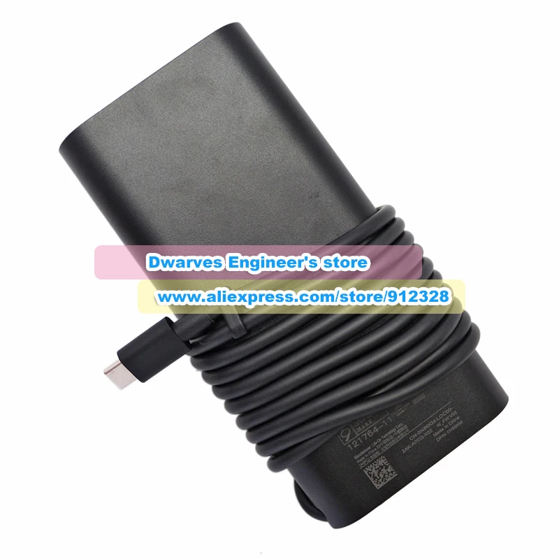 Genuine DA165PM210 AC Adapter 28V 5.893A Laptop Charger for DELL USB-C 165W Power Supply