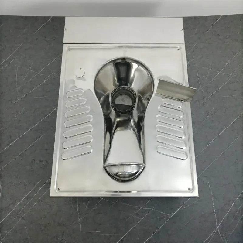 304 stainless steel foamed squatting toilet foam plugging mobile toilet odorless squatting pit water-saving foam