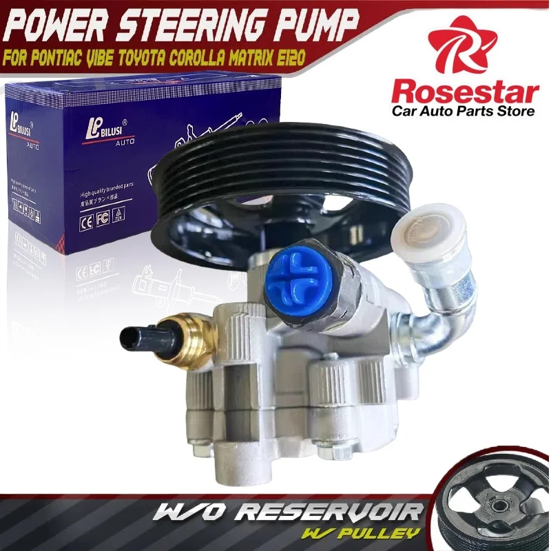 

Rosestar Power Steering Pump with Pulley for Toyota Corolla Matrix Vibe 1.8L 2003-2008 44310-02101 44310-02120 44310-2083