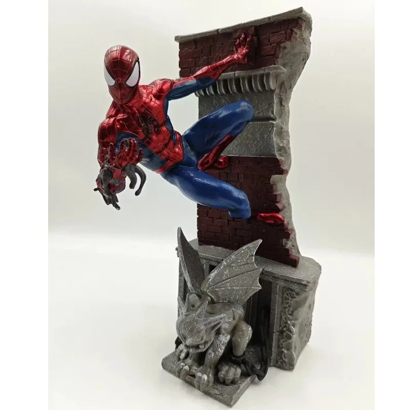 Marvel Venom Spider-Man Anime GK Modell Statue Avengers Sammlung Szene Display Stück Action Figur Sammeln Spielzeug Geschenk