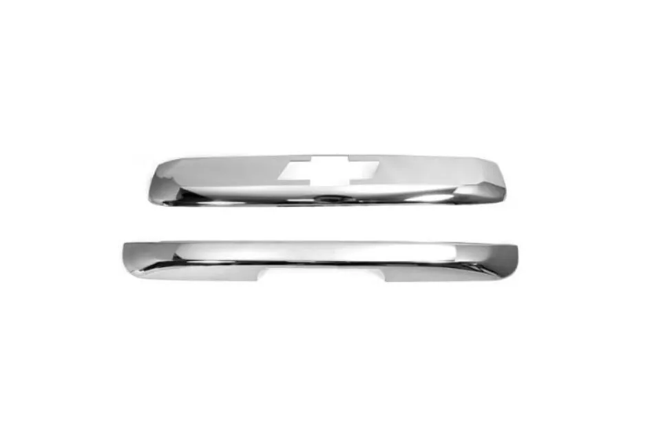 Chrome Trunk Tailgate Liftgate Handle Covers Lower and Upper For Chevrolet Tahoe 2007-2014